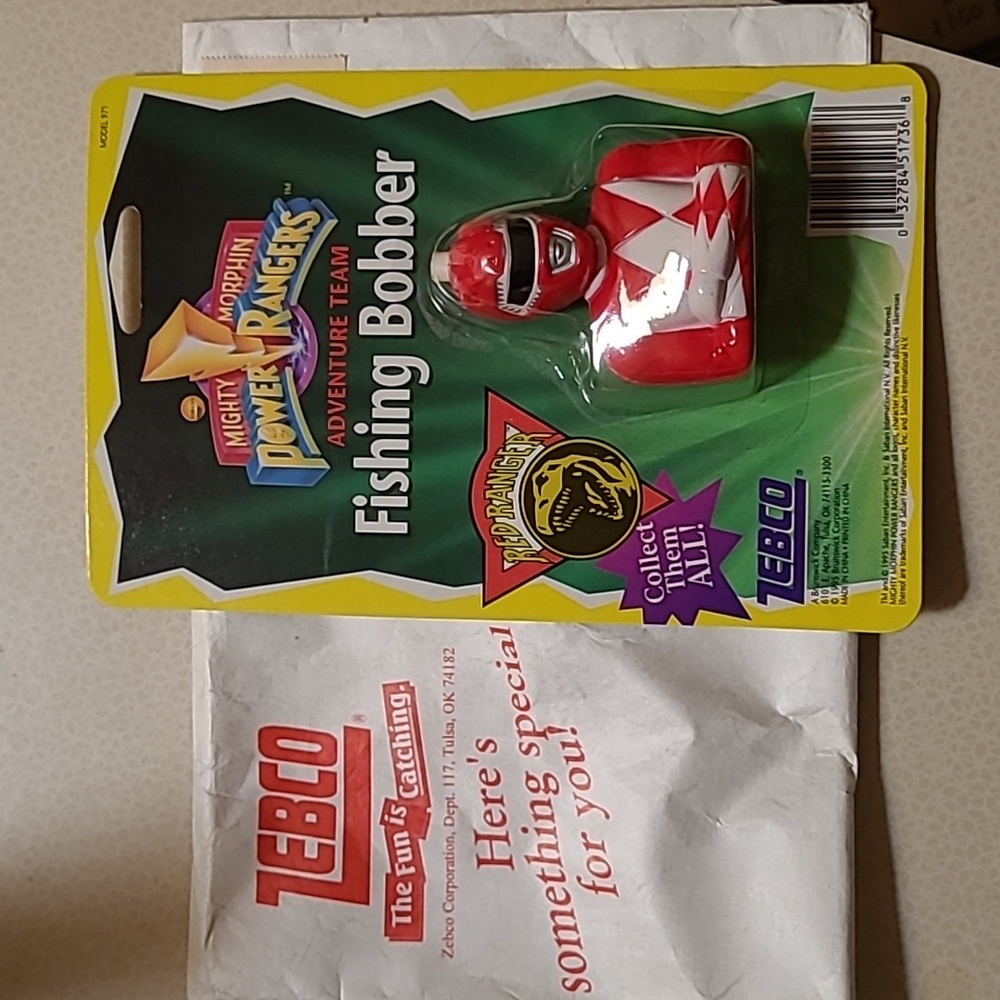 Power Rangers Fishing Bobber